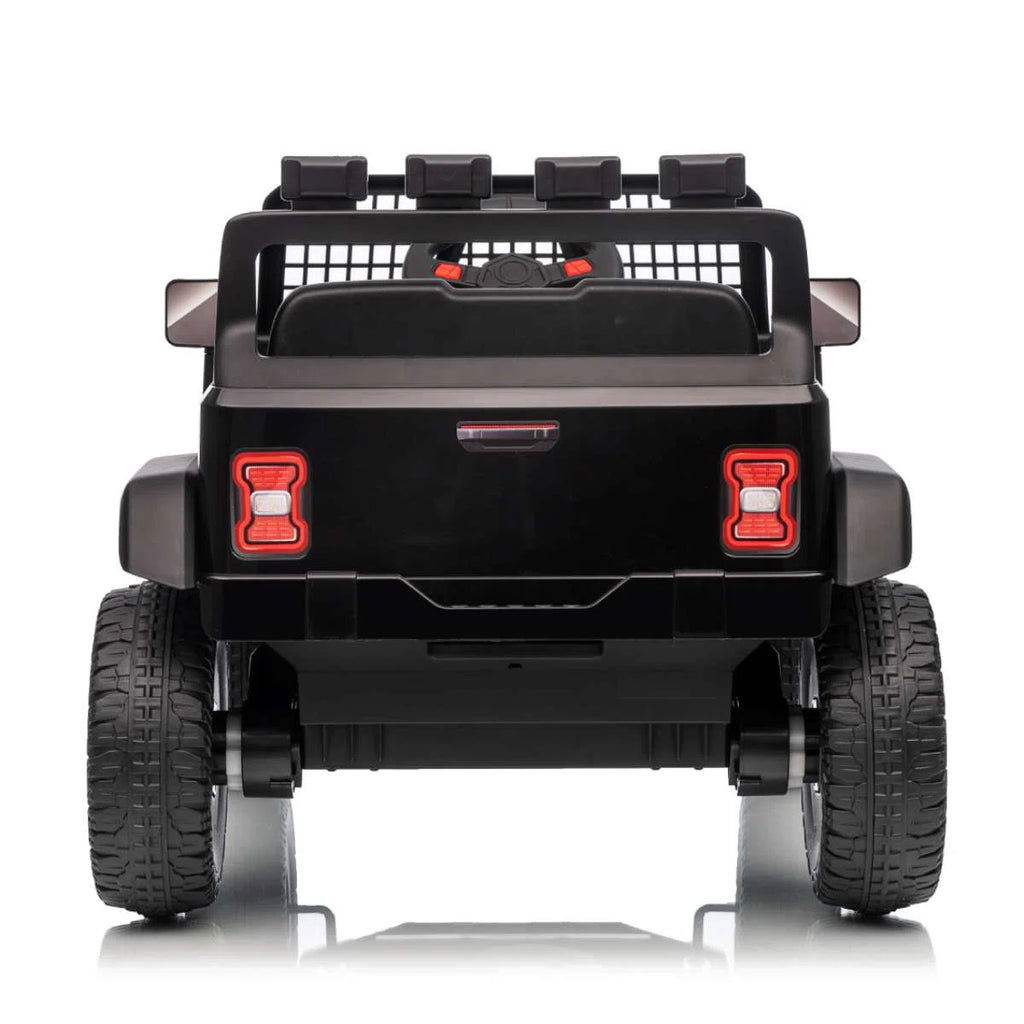 24V Kids Ride-On Truck with Remote, Bluetooth, LED Lights & 3 Speeds