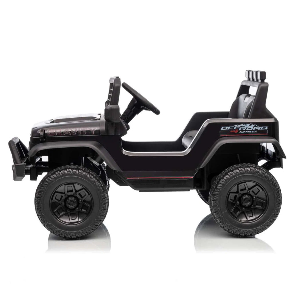 24V Kids Ride-On Truck with Remote, Bluetooth, LED Lights & 3 Speeds